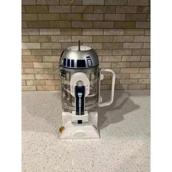 R2D2 Coffee Maker,‎ Mini Stainless Steel Filter Coffee Maker Pot Pressure Pot - Picture 2 of 6